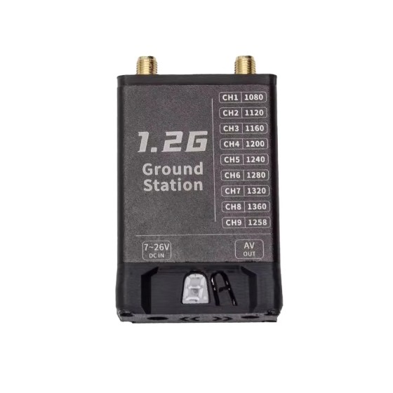 SKYZONE DIY 1.2GHz OLED Ground Station Module 9CH Wide Band 900MHZ for RC Drone With Filter